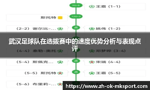 武汉足球队在选拔赛中的速度优势分析与表现点评