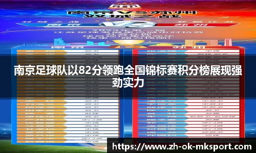 南京足球队以82分领跑全国锦标赛积分榜展现强劲实力